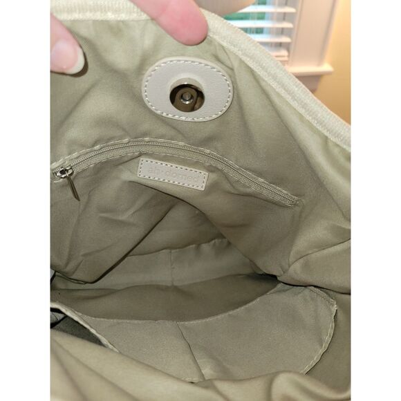 ah • dorned Neoprene Messenger Bag w/ adjustable Red & Blue Striped Guitar strap - Picture 7 of 7